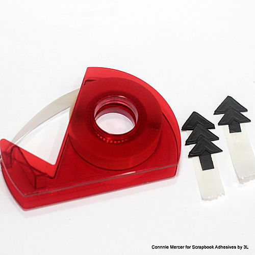 Re-Purposed to Art Hangers by Connie Mercer for Scrapbook Adhesives by 3L