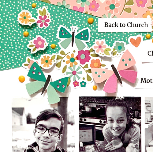 May Scrapbook Layout by Christine Meyer for Scrapbook Adhesives by 3L