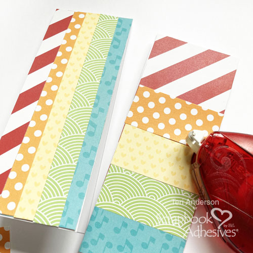 Tiny Skinny Card Tutorial by Teri Anderson for Scrapbook Adhesives by 3L