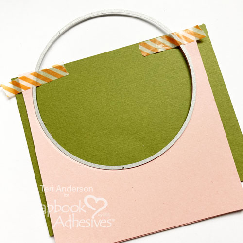 Summertime Watermelon Shaped Card Tutorial by Teri Anderson for Scrapbook Adhesives by 3L