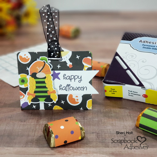 Halloween Nugget Treat Holders by Sheri Holt for Scrapbook Adhesives by 3L