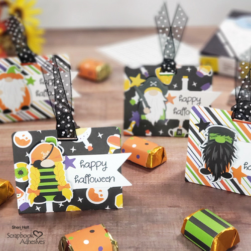 Halloween Nugget Treat Holders by Sheri Holt for Scrapbook Adhesives by 3L