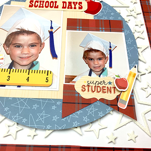 School Days Layout by Christine Meyer for Scrapbook Adhesives by 3L