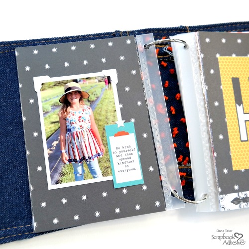E-Z Squares Accent Album Binding by Dana Tatar for Scrapbook Adhesives by 3L