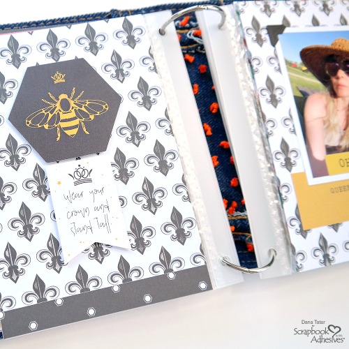 E-Z Squares Accent Album Binding by Dana Tatar for Scrapbook Adhesives by 3L