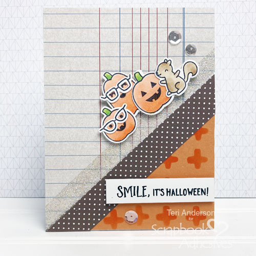 Halloween Cards Made Simple by Teri Anderson for Scrapbook Adhesives by 3L