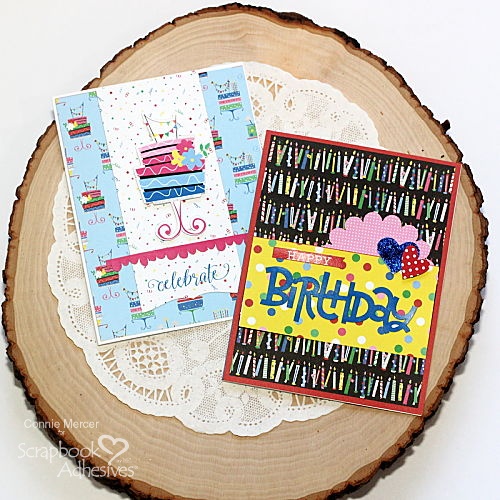 A Confetti Kind of Birthday by Connie Mercer for Scrapbook Adhesives by 3L