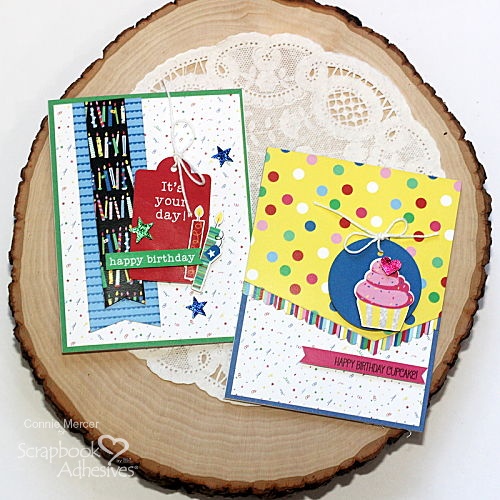 A Confetti Kind of Birthday by Connie Mercer for Scrapbook Adhesives by 3L