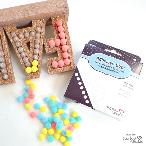 Fall Decor Makeover by Dana Tatar for Scrapbook Adhesives by 3L