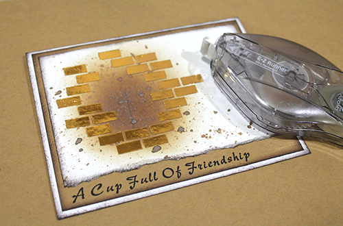 Cup of Friendship Card by Tracy McLennon for Scrapbook Adhesives by 3L 