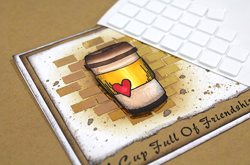 Cup of Friendship Card by Tracy McLennon for Scrapbook Adhesives by 3L 