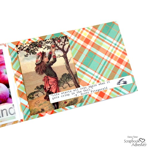 Happy Fall Flip Book Album by Dana Tatar for Scrapbook Adhesives by 3L 