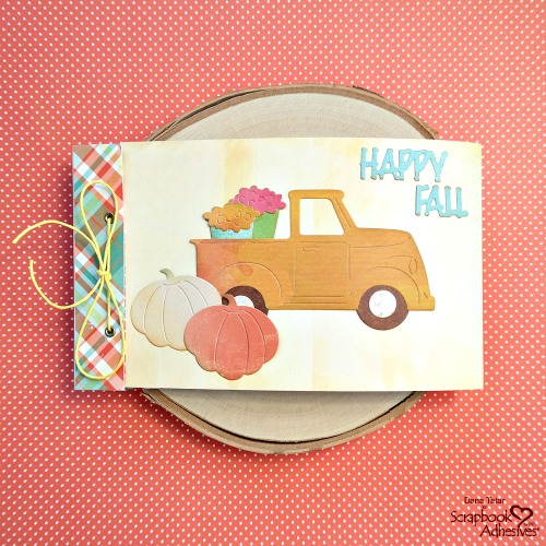 Happy Fall Flip Book Album by Dana Tatar for Scrapbook Adhesives by 3L 