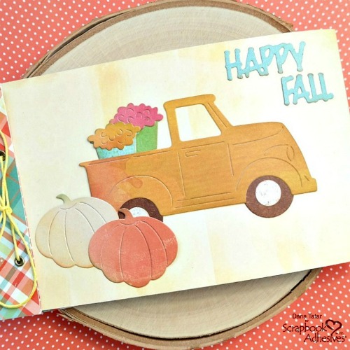 Happy Fall Flip Book Album by Dana Tatar for Scrapbook Adhesives by 3L Pinterest