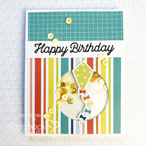 Easy Shaker Birthday Cards by Teri Anderson for Scrapbook Adhesives by 3L