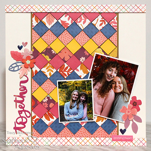 Together Fall Layout By Tracy McLennon for Scrapbook Adhesives by 3L 