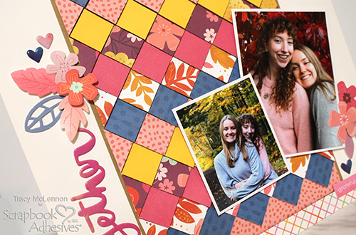 Together Fall Layout By Tracy McLennon for Scrapbook Adhesives by 3L 