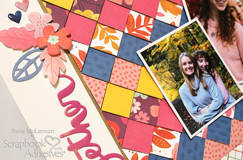 Together Fall Layout By Tracy McLennon for Scrapbook Adhesives by 3L 