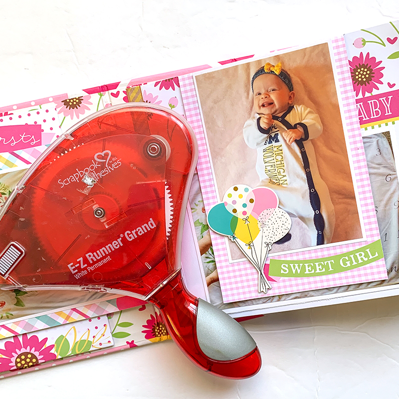 Hello Baby Album by Christine Meyer for Scrapbook Adhesives by 3L