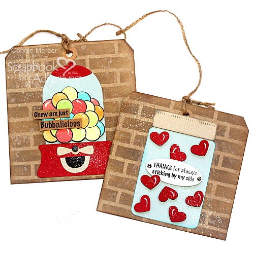 Fun Dome + Jar Gift Tags by Connie Mercer for Scrapbook Adhesives by 3L 