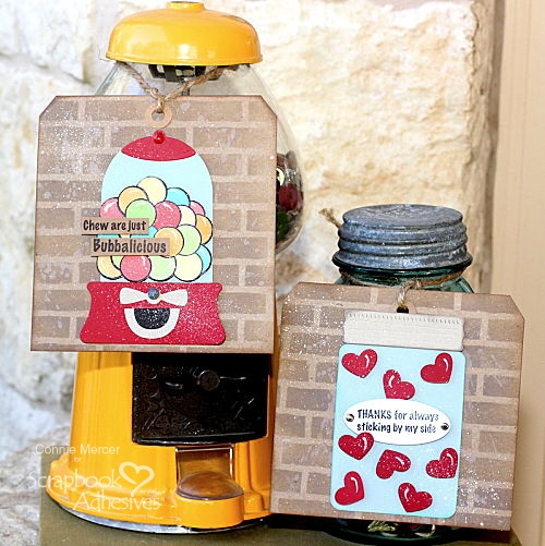 Fun Dome + Jar Gift Tags by Connie Mercer for Scrapbook Adhesives by 3L