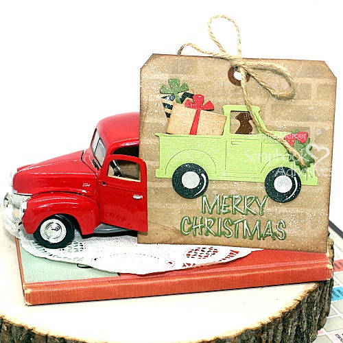 Truck Load of Holiday Gift Tags by Connie Mercer for Scrapbook Adhesives by 3L 