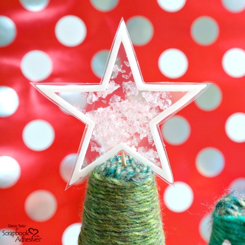 Yarn Tree Holiday Décor by Dana Tatar for Scrapbook Adhesives by 3L