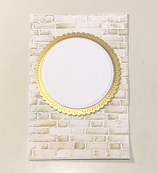 Merry Christmas Wreath Card by Yvonne van de Grijp for Scrapbook Adhesives by 3L