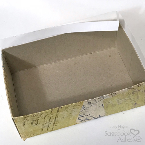 DIY Crafty Organization Box Tutorial by Judy Hayes for Scrapbook Adhesives by 3L