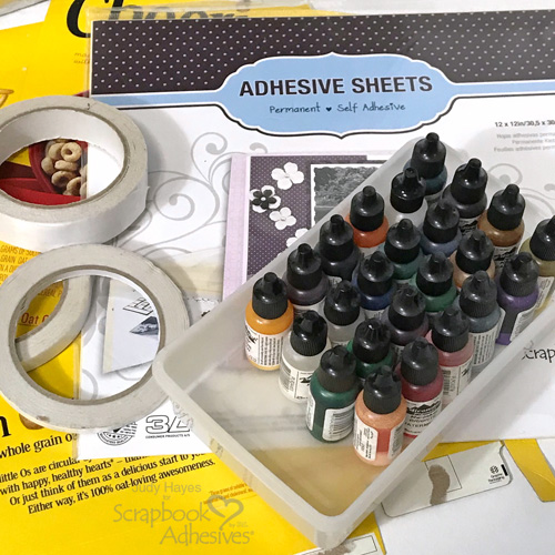 DIY Crafty Organization Box Tutorial by Judy Hayes for Scrapbook Adhesives by 3L