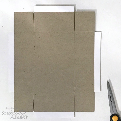 DIY Crafty Organization Box Tutorial by Judy Hayes for Scrapbook Adhesives by 3L