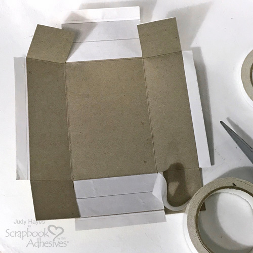 DIY Crafty Organization Box Tutorial by Judy Hayes for Scrapbook Adhesives by 3L