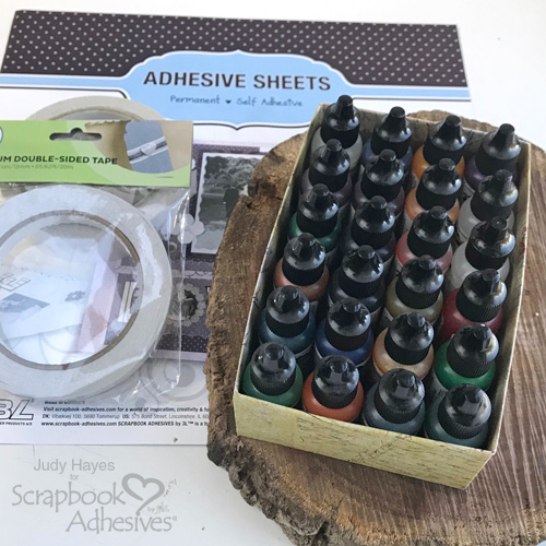 DIY Crafty Organization Box Tutorial by Judy Hayes for Scrapbook Adhesives by 3L