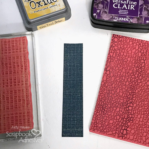 Foil + Inky Leaves Card Technique by Judy Hayes for Scrapbook Adhesives by 3L