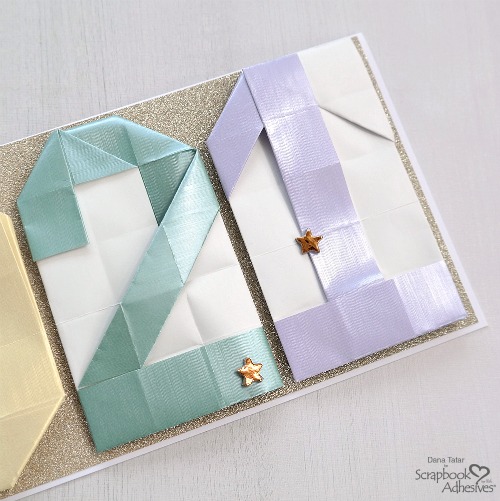 Origami 2021 New Year Card by Dana Tatar for Scrapbook Adhesives by 3L