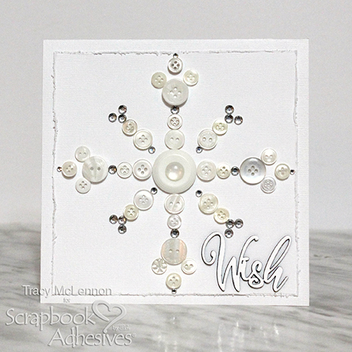 3D Foam Snowflakes - Scrapbook Adhesives by 3L