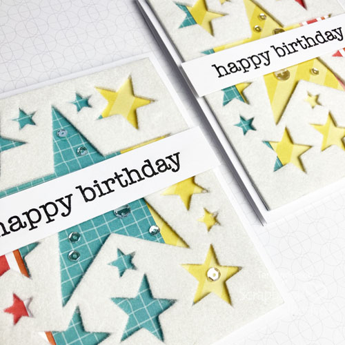 Easy Flocked Card Tutorial by Teri Anderson for Scrapbook Adhesives by 3L