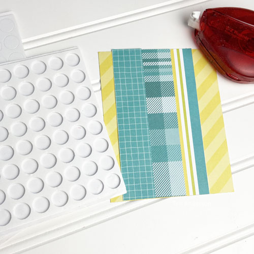 Easy Flocked Card Tutorial by Teri Anderson for Scrapbook Adhesives by 3L
