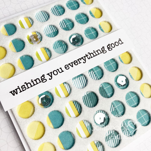 Easy Flocked Card Tutorial by Teri Anderson for Scrapbook Adhesives by 3L