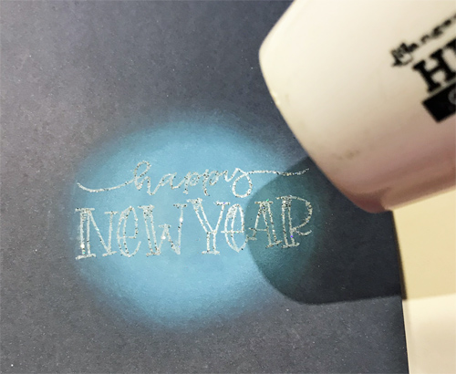 Happy New Year Celebration Card by Yvonne van de Grijp for Scrapbook Adhesives by 3L