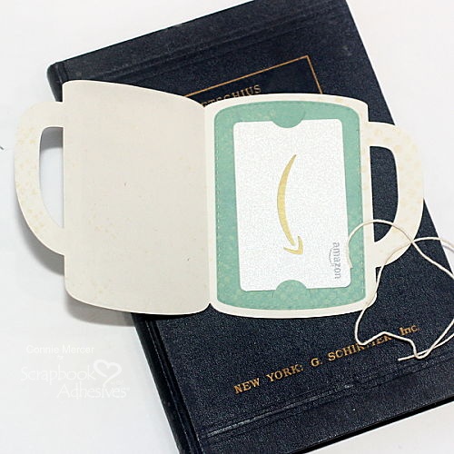 A Pair of Coffee Mug Gift Cards by Connie Mercer for Scrapbook Adhesives by 3L 
