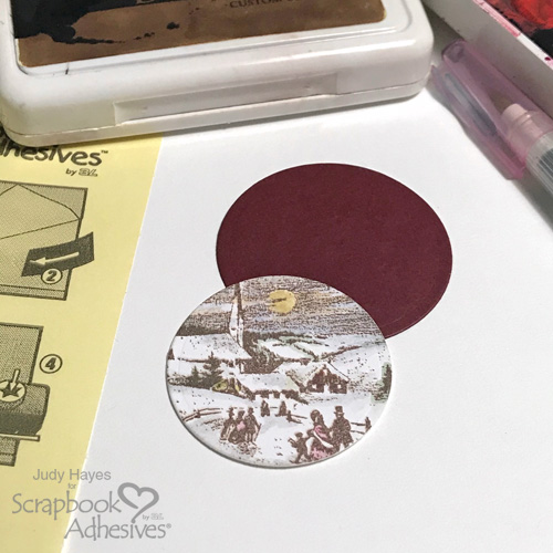 Holiday Package Topper by Judy Hayes for Scrapbook Adhesives by 3L