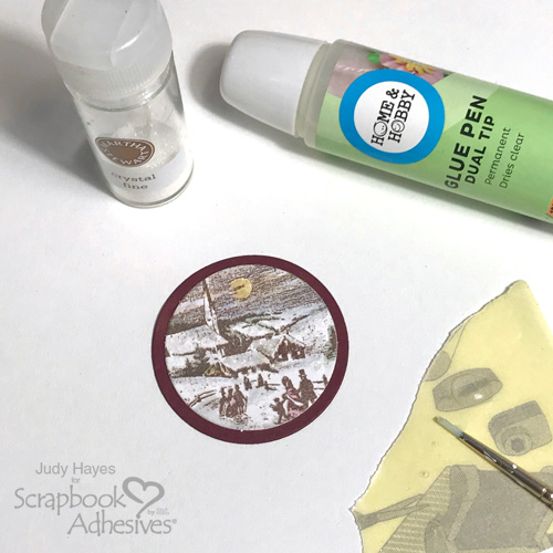 Holiday Package Topper by Judy Hayes for Scrapbook Adhesives by 3L