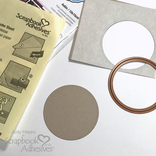 Holiday Package Topper by Judy Hayes for Scrapbook Adhesives by 3L