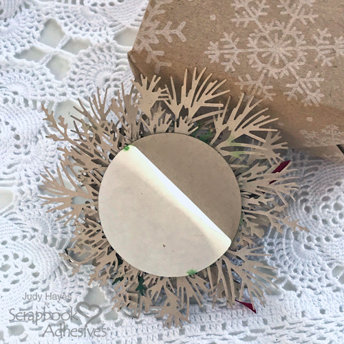 Holiday Package Topper by Judy Hayes for Scrapbook Adhesives by 3L
