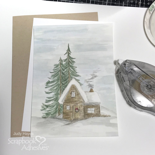 Winter Wonders Shaker Card by Judy Hayes for Scrapbook Adhesives by 3L