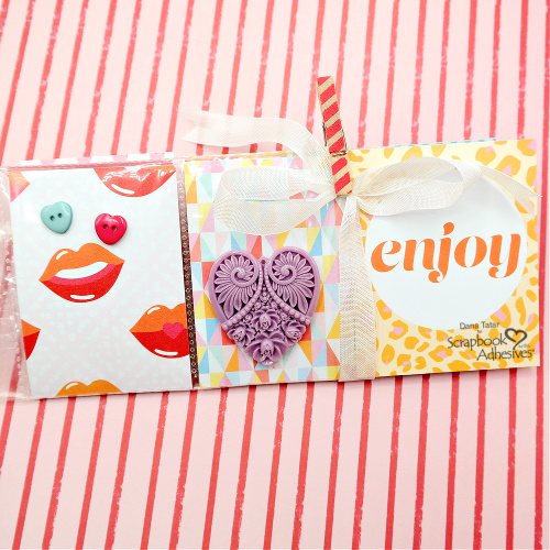 Pocket Letter for Valentine's Day by Dana Tatar for Scrapbook Adhesives by 3L