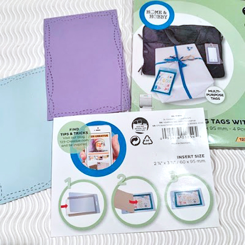 Live to Travel Luggage Tags by Meghan Kennihan for Scrapbook Adhesives by 3L