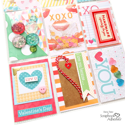 Pocket Letter for Valentine's Day by Dana Tatar for Scrapbook Adhesives by 3L 