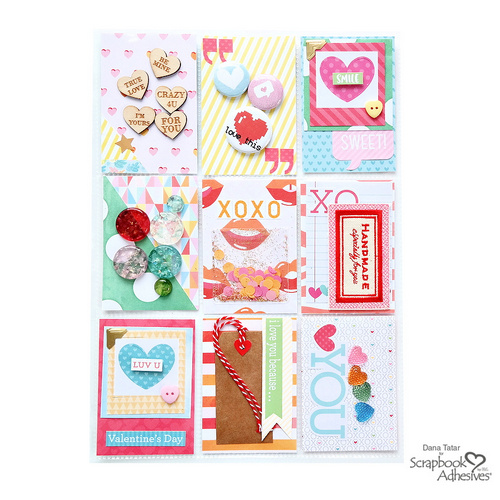 Pocket Letter for Valentine's Day by Dana Tatar for Scrapbook Adhesives by 3L 